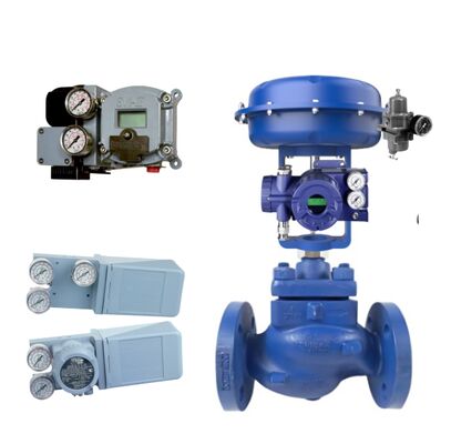 New and Reliable Pnuematic Control Valve Spiraxsarco and FISH-ER Regulator 67DFR and Controller DVC2000 3582I and Masoneilan Positioner SVI2