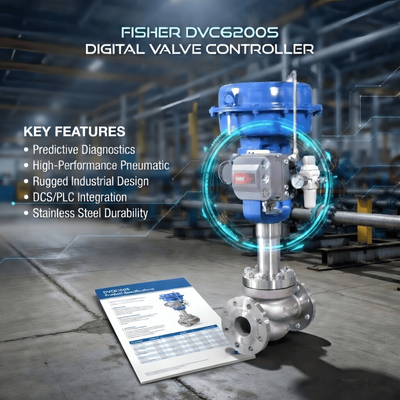 الصمام الصناعي المولود الصناعي الجديد ASCO F-isher FIELDVUE DVC6200 تحكم موقف الصمام الرقمي موقف الصمام الذكي HART