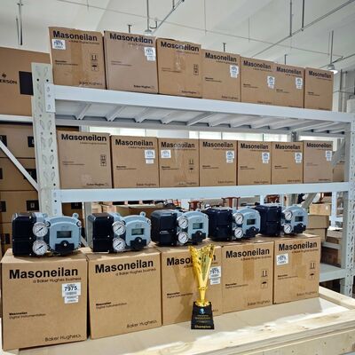 العلامة التجارية الجديدة Masoneilan SVI2 SVI3 SVI3-21121212 SVI3-21121112 OEM الذكية الرقمية صمام هوائي تحكم وموضع