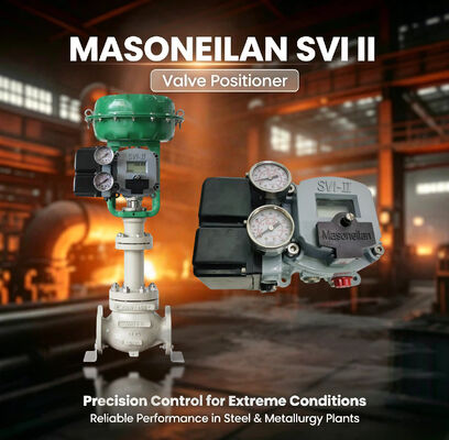 العلامة التجارية الجديدة Masoneilan SVI2 SVI3 SVI3-21121212 SVI3-21121112 OEM الذكية الرقمية صمام هوائي تحكم وموضع
