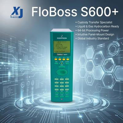 FloBoss S600+ حاسبة التدفق الحاسوب الصناعي للتدفق حاسوب الحفظ نقل الغاز ومركز تدفق العمليات السائلة