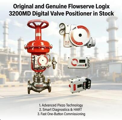 محدد موضع الصمام الرقمي Flowserve Logix 3200MD الأصلي والأصلي متوفر في المخزون
