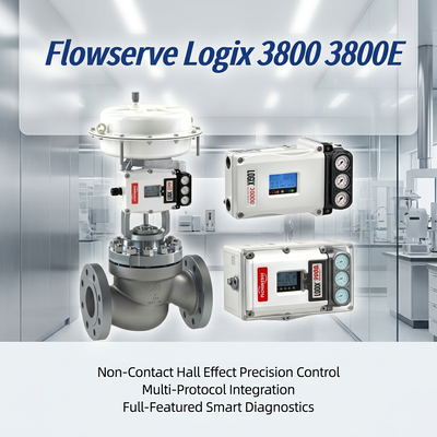 عالية الدقة Flowserve Logix 3800 3800E صمام التحكم الرقمي أجزاء صمام التحكم الموثوقة في المخزون