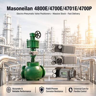 ماسونيلان 4800E/4700E/4701E/4700P موجهات الصمامات الكهربائية الهوائية