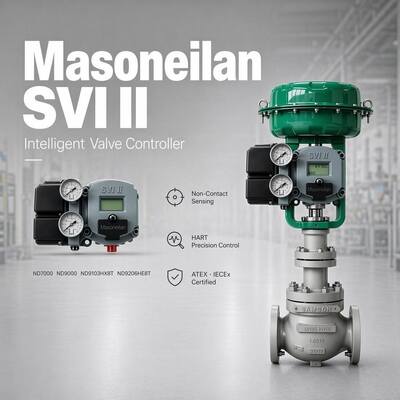 Masoneilan SV II AP محدد موضع الصمام الرقمي المتقدم الأداء SVI2-21123111