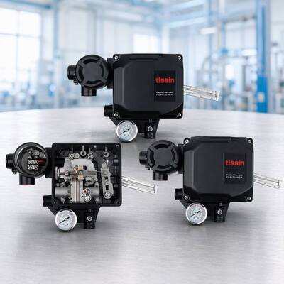 تيسين TS600L موقف الصمام النيوماتيكي 4 20mA IP66 النفط الغاز الكيميائي الطاقة المياه الصناعية