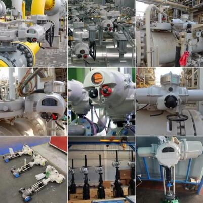 Factory OEM Electric Plug Ball Butterfly Valve Rotork IQT Quarter-turn Electric Actuator IW Series Part-turn Gearboxes