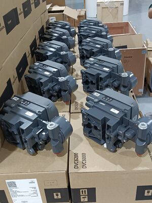 Brand New OEM F-isher Butterfly Pneumatic Control Valve and DVC6200 Valve Positioner