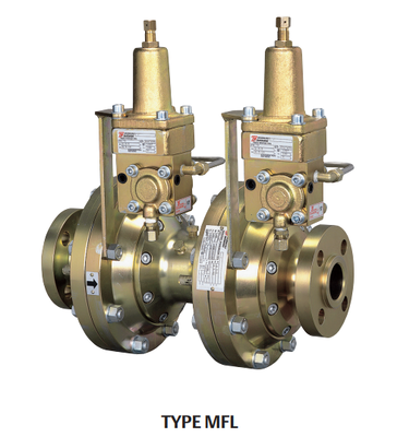 Emer-son Tartarini FL Series Gas Pressure Control Pilot Valve LPG LNG Gas Pressure Reducing Regulator