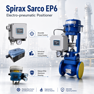 الجهاز الكهربائي الرئوي Spirax Sarco EP6 مقيّم الغيار جزء متوافق مختلف العلامات التجارية