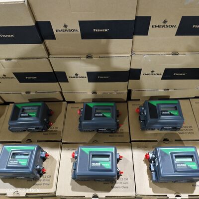 محدد الصمام الذكي Fisher Fieldvue DVC2000 جديد تمامًا محول كهرو-هوائي Fisher 846 يحول
