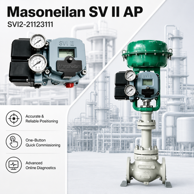 ماسونيلان SVI II AP موقف الصمام الرقمي SVI2 21123111 HART موقف ذكي 4-20mA