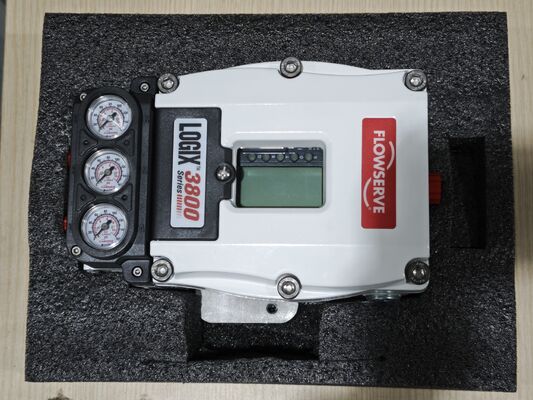 جديد في المخزون Flowserve Logix 3800 3800E جهاز تحكم رقمي بالهواء المضغوط لقطع غيار صمامات التحكم