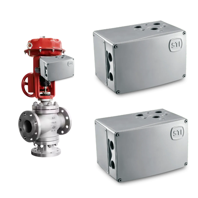High-capacity IMI STI FasTrak FT-I00ADSA Smart Digital Valve Positioner with HART Communication