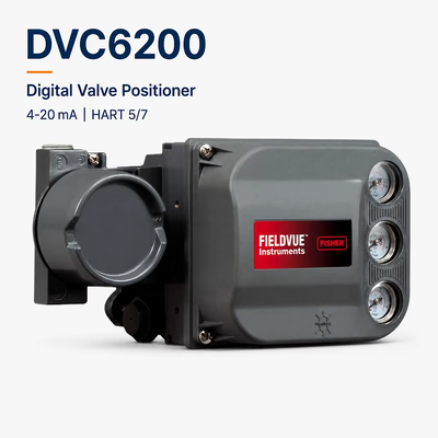 DVC6200 محدد موضع الصمام الرقمي 4-20 مللي أمبير وحدة تحكم الصمام الذكي HART