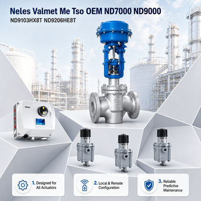 أصل نيو نيلز ND9103 ND9106 ND9203 ND9206 ND7000 ND9000 موقف الصمام Valmet الأسهم