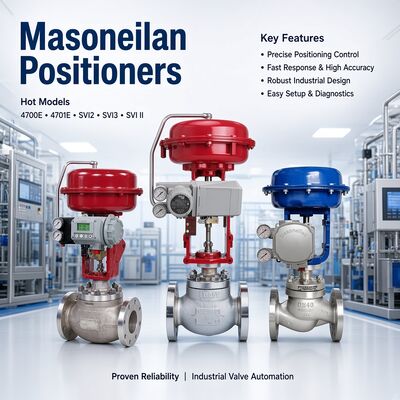 Masoneilan SVI1000 SVI II AP Smart Valve Positioner HART for Pneumatic Control Valve