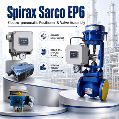 قطعة استبدال Spirax Sarco EP6 للمحرك الصناعي لصمام التحكم الهوائي