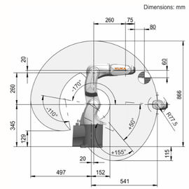 6 axis industrial robot and pcb assembly robot industrial