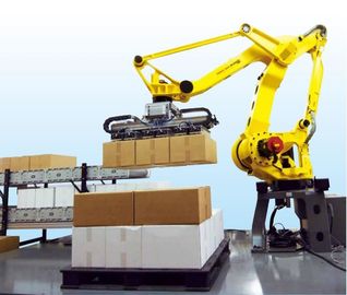 4 محور المناولة روبوت ذراع Fanuc 3.1m الوصول إلى M410 IC 500 Palletizer روبوت