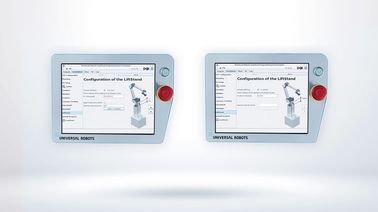 حامل الرفع عالي الدقة ذراع آلية L366 X W480 X H900 - H1400 مم الأبعاد