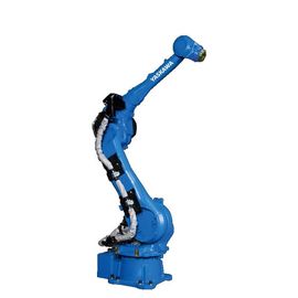 Yaskawa Motaman GP50 مناولة المواد الطويلة ، نقل جزء ، الصحافة يميل 6-محور ذراع الروبوت الصناعي مع YRC1000