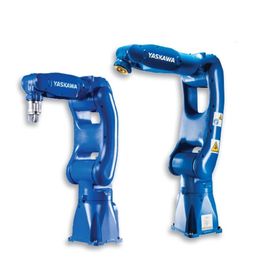 Yaskawa Motoman GP7 GP8 التجميع عالي السرعة والتعامل مع ذراع الروبوت الصناعية 6 محاور مع وحدة تحكم YRC1000