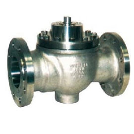 DIN الإصدار الروتاري صمام التحكم الكهربائي التوصيل مع -200 - 450 درجة مئوية / -328 - 842 درجة فهرنهايت درجة الحرارة المتوسطة
