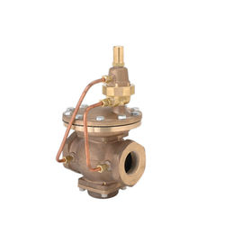اتصالات NPTF مترابطة KP صمام الضغط الخلفي مع DVC6200 مناور الصمام