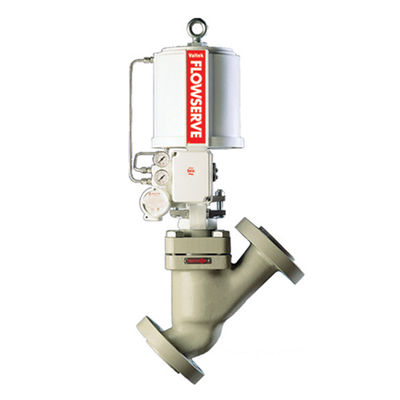 Class 150 Globe Control PN 10 صمام خطي مع LOGIX 520MD 3200MD 3800MD Positioner