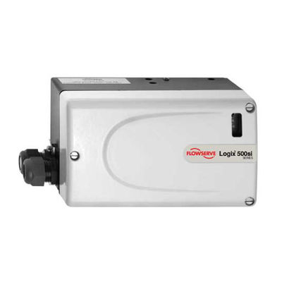جهاز تحديد الموضع الرقمي FLOWSERVE LOGIX510si مع صمام تحكم ومشغل