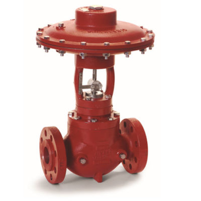 صمامات تحكم عالية الضغط EFG 2150 SMT PB 2 IV مادة فولاذية حمراء اللون تصميم منظم ضغط الحجم 2 &quot;