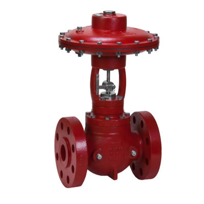 صمامات تحكم عالية الضغط EFG 2150 SMT PB 2 IV مادة فولاذية حمراء اللون تصميم منظم ضغط الحجم 2 &quot;