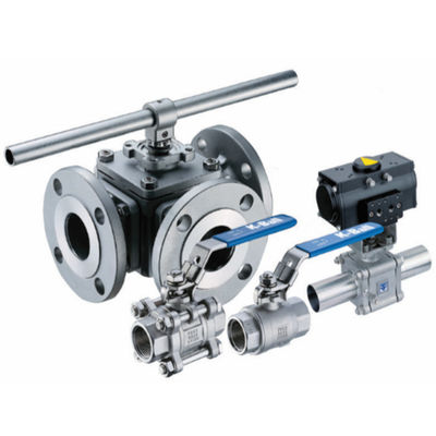 Zero Leakage ASME API 598 SS316 صمام الكرة العائمة