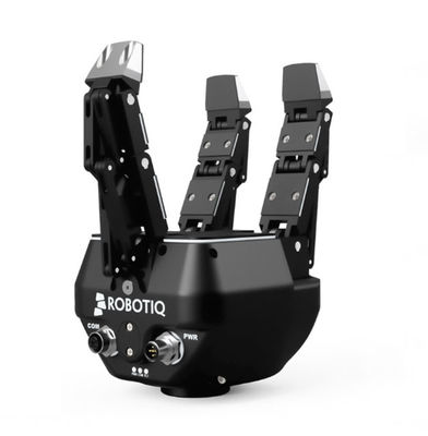 مقبض روبوت متكيف بثلاثة أصابع من ROBOTIQ مع روبوت تعاوني AUBO i5 لاختيار الروبوت