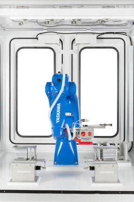 1.0KVA 727mm 8kg الحمولة الصافية Yaskawa 6 Axis Robot Arm