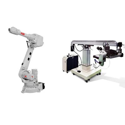 6 ذراع روبوت محور IRB2600 تصل إلى 1650 مللي متر IP67 روبوت صناعي مع آلة لحام بالليزر
