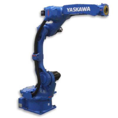 ذراع روبوت صناعي GP12 YASKAWA مع وحدة تحكم روبوت صناعية YRC1000 من أجل لحام المواد وتسليمها
