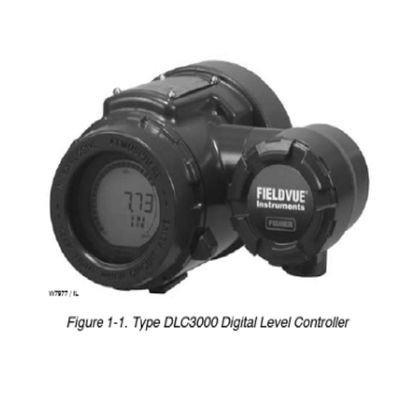 نموذج دليل تعليمات وحدة تحكم المستوى الرقمي Fisher FIELDVU DLC3010 5631 لصمام الصياد
