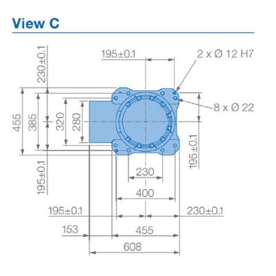 6 محاور ذراع الروبوت GP88 الحمولة الصافية 88 كجم تصل إلى 2236mm روبوت تسليم المواد