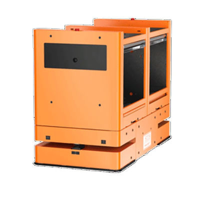 AGV Conveyor 4 * 30KG تحميل مصنّف 1787mm قطر دوران روبوتات المستودعات لرسو السفن الآلي