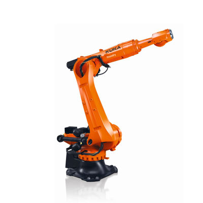 روبوت طحن 6 محاور 210 كجم تصل حمولة 3100 مم KUKA KR 120 R3100-2 مع وحدة تحكم KR C4 لطحن الذراع الآلية