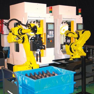 M-710iC / 50 حمولة 7 كجم تصل إلى 717 مم 6 محاور ذراع روبوت صناعي