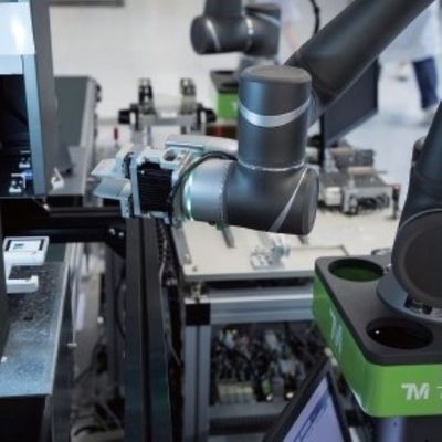6 محور الأتمتة الصناعية الذراع الروبوتية Tm5 التعاونية الروبوت