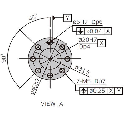 RS007N حمولة 7 كجم تصل إلى 730 مم 6 محاور ذات تصميم مدمج عالي السرعة
