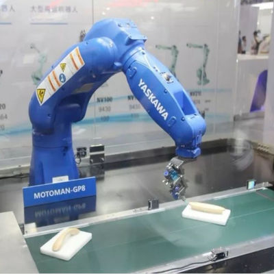 6 Axis Industrial Robot Arm Motoman GP8 المستخدمة في التعامل مع الروبوت