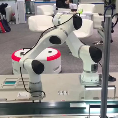 6 محور ذراع روبوت تعاوني صناعي Elfin E03 اختيار ووضع Cobot Robot