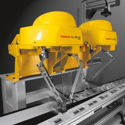 3 محاور ذراع روبوت M-1iA / 1HL تستخدم لتعبئة روبوت ذراع دلتا روبوت