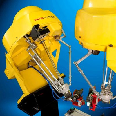 3 محاور ذراع روبوت M-1iA / 1HL تستخدم لتعبئة روبوت ذراع دلتا روبوت