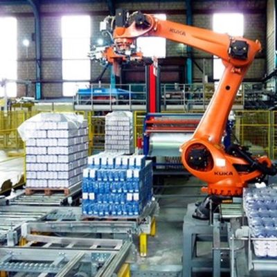 آلة التصنيع باستخدام الحاسب الآلي KR 120 R3200 PA من روبوت منصات نقالة مع وصول 3195 مم لمعدات مناولة المواد